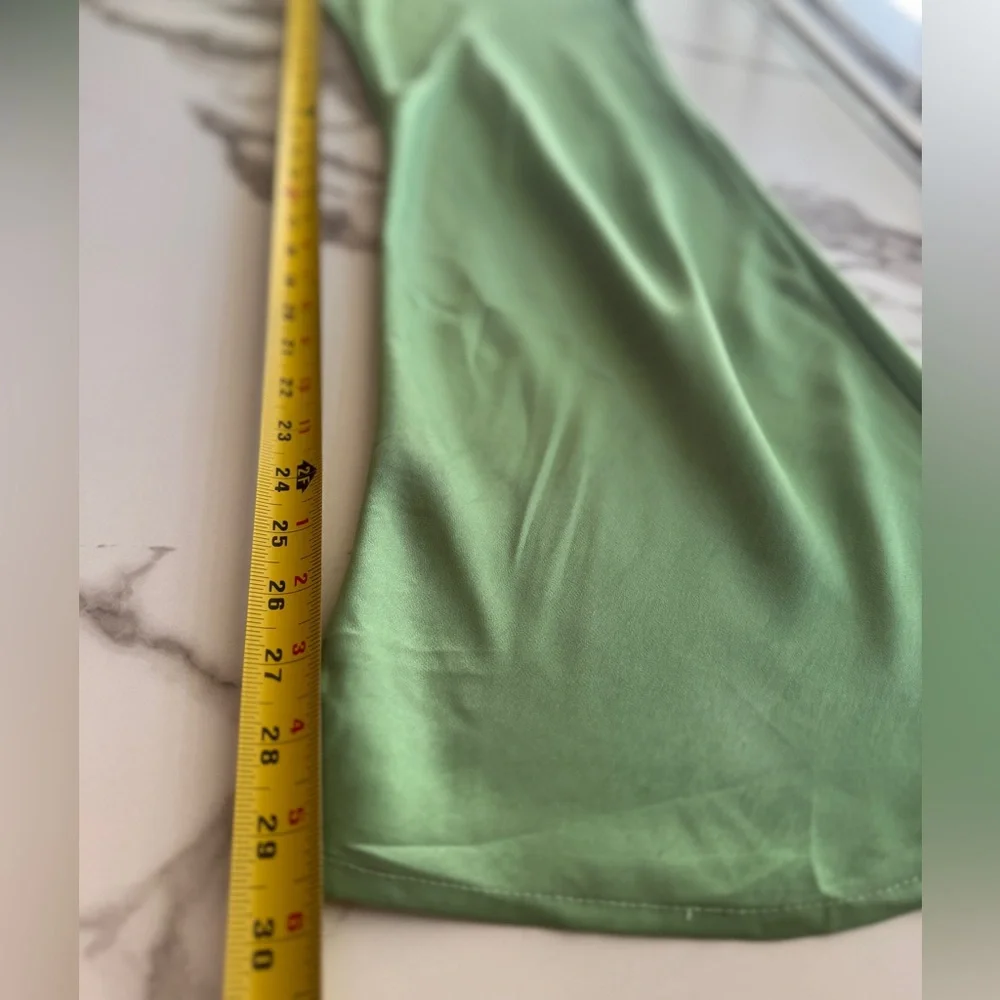 Princess Polly Joshua Green Flare Pants. Size 2 - Picture 10 of 11